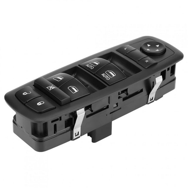 4602863AD, Power Master Window Switch Black Driver Side Plastic For Upgrade