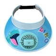 thumbnail image 2 of Sombrero Del Ventilador de La Visera Del Sol Hugo ajustable Lindo ala Grande para Niños azul, 2 of 10