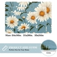 thumbnail image 2 of Daisy Non-Slip Polyester Door Mat Floor Rug, Machine Washable Office Rug, 2 of 6