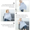 thumbnail image 3 of ETHZZLE Grey Cotton Nursing Cover for Breastfeeding Moms - Multi-Use Chest Cover, Comfortable & Breathable, 1 Set, 3 of 8