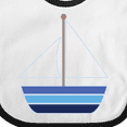 thumbnail image 4 of Inktastic Sailboat Nautical Sailing Boys or Girls Baby Bib, 4 of 4