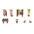 thumbnail image 3 of Statue de Fée Fleur, Statue de Fée de Jardin Vintage Pratique 10 Pcs pour Gazon, 3 of 8