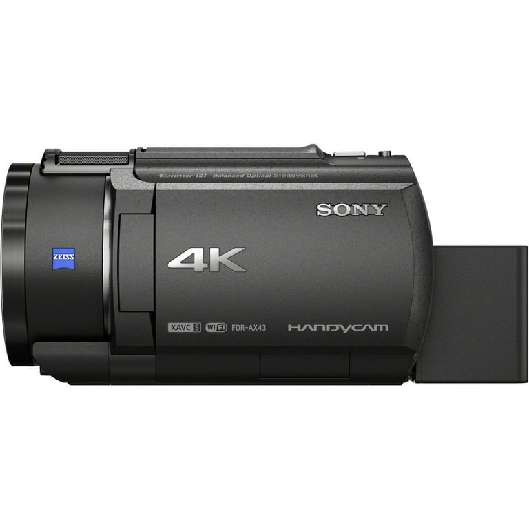 Sony FDR-AX43 UHD 4K Handycam Camcorder + Accessory Kit