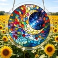 thumbnail image 4 of 7.3 Inch Sun Catchers Indoor Window, Acrylic Rainbow Suncatcher Window Hanging Decoration for Living Room Bedroom Summer Home Balcony Ornaments Decoration, Birthday Gifts for Women, Men, and Mom, 4 of 6