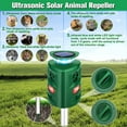 Ultrasonic Animal Repellent Outdoor, 360° Cat Repellent Outdoor