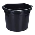 thumbnail image 2 of Cubo de agua/comedero para caballos, fácil de transportar y resistente al desgaste, contenedor de alimento para animales de granja, comedero para caba, 2 of 8