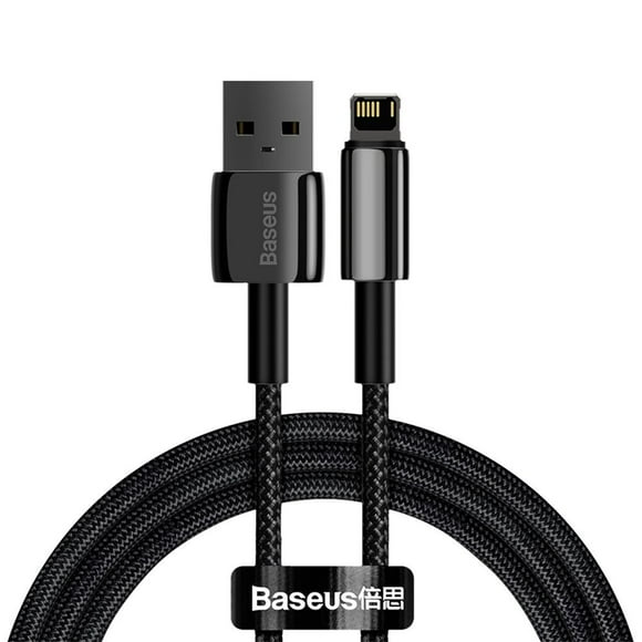Cable Lightning Carga Rápida Baseus 2 Metros Tungsteno