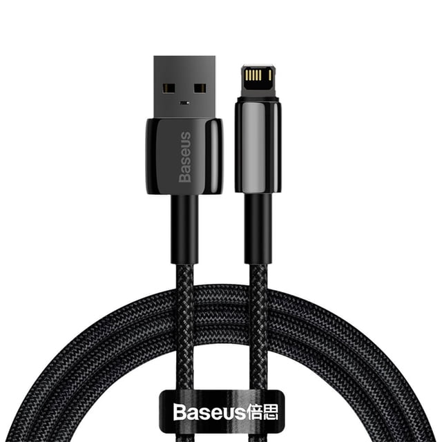Cable Lightning Carga Rápida Baseus 2 Metros Tungsteno