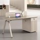 thumbnail image 2 of Corner Study Office Desk Drawers Computer Writing Modern Desktop Filing Office Desk Executive Scrivania Angolare Furniture HDH My Lux Decor Round, 2 of 8