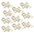 thumbnail image 1 of segolike 10pcs Flower Flatback Embellishments for DIY Wedding Crafts, 1 of 9