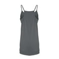 thumbnail image 6 of Npasoilc Jumpsuit for Womens Summer Casual Sleeveless Rompers Loose Strap Shorts With Pockets, 6 of 7