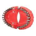 thumbnail image 1 of Soporte De Bits De Dentadura Postiza, Organizador De Escritorio De Escultura De Dentadura Postiza Elegante, 28 Hoyos Rojos Para Almacenamiento De Brocas, Metal/plástico, 1 of 7