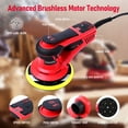 thumbnail image 2 of DSstyles Electric Random Orbital Sander, Brushless Motor,Powerful 350W & Low Vibration,10000 RPM,6-Inch For Woodworking, Polishing,Carpentry, 2 of 8