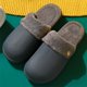 thumbnail image 3 of Zapatos de dormitorio a prueba de agua Amante del hogar Interior y exterior EVA Piso Grueso Invierno Gris oscuro 42-43 jinwen Zapatillas de invierno, 3 of 8