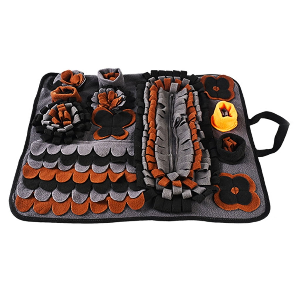 Miiottaa Dog Snuffle Toy Puzzle Chew Enrichment Toy Mat for Small Medium Large Dogs