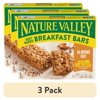 (3 pack) Nature Valley Soft Baked Breakfast Bars, Almond Oat, Morning Snacks, 5 Bars, 8.85 oz