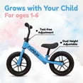 thumbnail image 2 of Balance Bike 12 Inch – No-Pedal Toddler Balance Bike , Balance Bike 2 Year Old with Dual Adjustable Seat & Handlebar,, 2 of 4