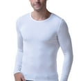 thumbnail image 2 of Sonducket Ropa interior térmica para hombre, capa base gruesa y respetuosa con la piel, ropa de invierno colorida, ropa interior de otoño, combina Camisetas Blanco XXL, 2 of 6