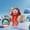 Red, variant on Njoeus Wind Up Dancing Jellyfish To-y Glows In The Dark Luminous Clockwork Brings Educational Funny Fidget Fun for Party Favors (Orange)