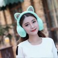 thumbnail image 4 of Earmuffs Skin-friendly Cats Ears Design Plush Winter Warm Cats Ear Muffs For, 4 of 5