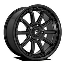 Fuel 1PC Aluminum Rim D689 TORQUE 17X9in Matte Black Finish, D68917908445