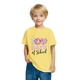 thumbnail image 5 of Frwgonr Short Sleeve Boys Girls Shirts Yellow Kids 100th Day of School T-Shirt Celebration Top 3-14, 5 of 5
