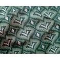 thumbnail image 4 of oneOone Silk Tabby Fabric Ogee Flame Stitch Decor Fabric Printed BTY 42 Inch Wide, 4 of 4