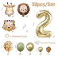 thumbnail image 2 of Globos decorativos para fiestas, Wuokkig Jungle Safari, cumpleaños, 2 of 7
