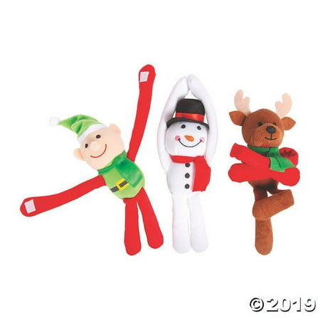 Long Arm Stuffed Christmas Characters