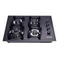 thumbnail image 1 of Parrilla A Gas Empotrable Estufa 4 Quemador Nevashel Kitchen AD-14 Estufa A Gas Empotrable De Cristal Templado Elegante De 4 Quemadores Adaptable A Gas Lp O Gas Natural Con Encendido Electrico Cocinas, 1 of 8