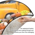 thumbnail image 3 of Autumn Pumpkin Harvest Christmas Tree Mats Waterproof Tree Skirt, Xmas Tree Stand Tray Mat Floor Protector Pad for Holiday Party Decoration, 28.3", 3 of 6