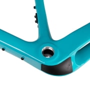 ICAN X-Gravel Carbon Gravel Bike Frameset Blue BSA Thru-axle 12100/12142mm