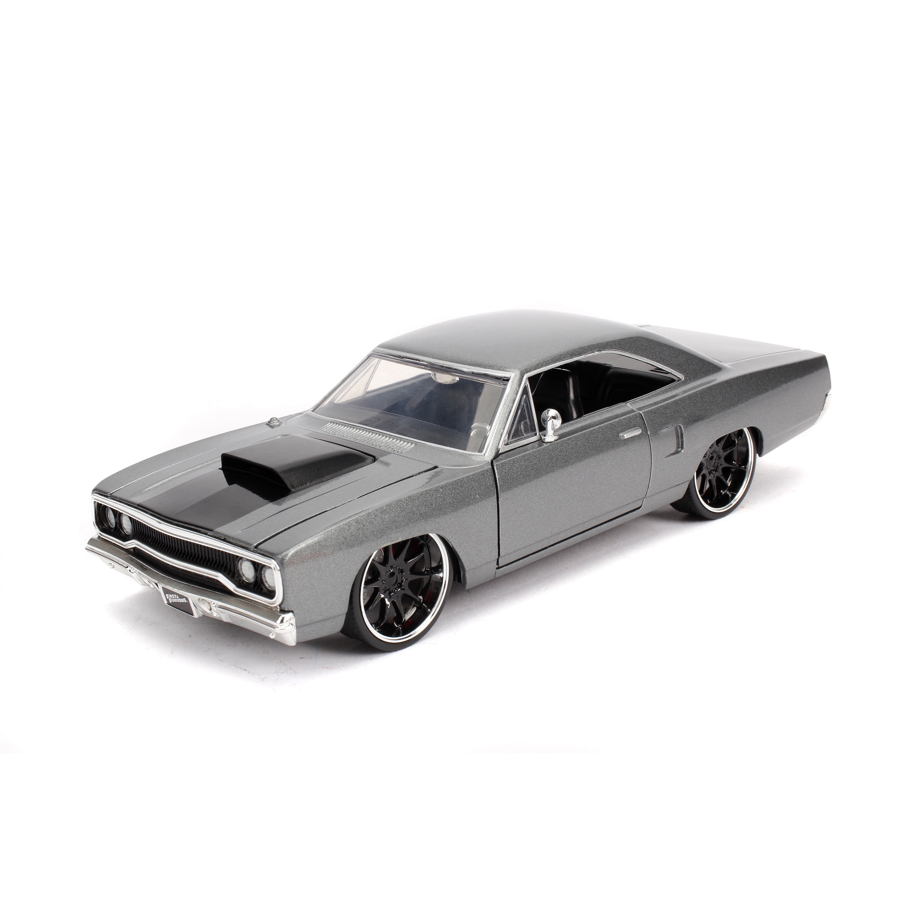 Jada Toys Fast & Furious 8 Diecast Dom's Plymouth GTX Vehicle 1:24 Scale 