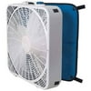 Fan Buddy Fbp-Bf-20 Washable Fan Filter for 21.5" Box Fans, Premium, Black and Blue