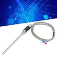 thumbnail image 4 of Temp Sense Probe, Sensitive 150mm Probes Temperature Sensor Pt100  For PID Controller, 4 of 8