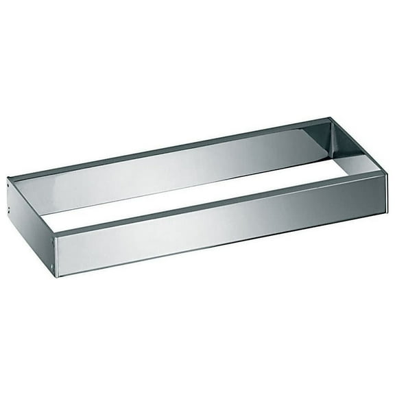 Ws Bath Collections Skuara 52810.29 4" Towel Bar From The Skuara Collection - Chrome