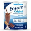 Ensure Original Nutrition Shake Powder with 8 grams of protein, Meal Replacement Shakes, Milk Chocolate, 14.1 oz