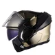 thumbnail image 2 of Casco de motocicleta LS2 FF399 Valiant Urban abatible para hombre, casco integral modular de carreras ls2 casco moto de motocicleta ECE, 2 of 5