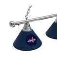 thumbnail image 2 of Washington Capitals 3 Shade Billiard Light with Chrome FIxture, 2 of 5