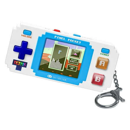 My Arcade Tetris Pixel Pocket Portable Gaming System, DGUNL-7083