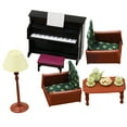 thumbnail image 3 of 1 conjunto de decoraciones en miniatura realistas de desgaste de mini decoraciones de muebles para muñecas de escritorio, 3 of 5