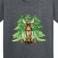 thumbnail image 4 of Inktastic Alaska Moose and Trees Youth T-Shirt, 4 of 5