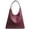 Dark Red, variant on Bags for Women Soft Vegan Leather Shoulder Handbag Slouchy Tote Purses (Nude)