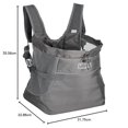 thumbnail image 2 of Outward Hound PupPak Dog Front Carrier, Medium, Grey, 2 of 9