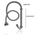thumbnail image 3 of Real Leather Bullwhip Horse (black), 3 of 3