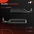 thumbnail image 5 of A-Premium - Interior Metal Door Handle Front Rear Left Driver Side - Compatible with 1987-1997 Ford F150 F250 F350 Bronco F53 F59 F800 - Replace# E7TZ-1522601-A, E7TZ1522601A, 5 of 6