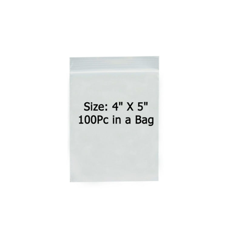 Buy Zipper Bags, 4x9, 2mil LDPE, 100 packs Wholesale, Volume Prices