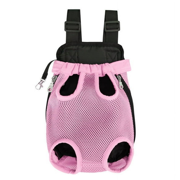Fiudx Mochila para Mascotas, Transportador de Malla Transpirable para Perros, Bolsa Ligera para Gatos, Mochila para Exteriores En Vista Amplia, Compañero de Viaje, Diseño Fácil de Limpiar, Perfecto p