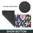 thumbnail image 6 of Pioneer Flower Floral Print Pattern Kitchen Rugs Sets Of 2,Anti Fatigue Kitchen Mat Rugs Non Slip Washable,Decorative Kitchen Floor Mats for Kitchen,Sink,Laundry,17"x30"+17"x47", 6 of 7