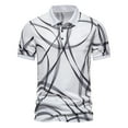 thumbnail image 1 of Gibobby Camisas Tipo Polo para Hombre Polo de piqué de Manga Corta de Ajuste clásico Camisa de Polo para Hombre(Blanco,CH), 1 of 4